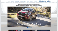 Desktop Screenshot of ford-einicke.de